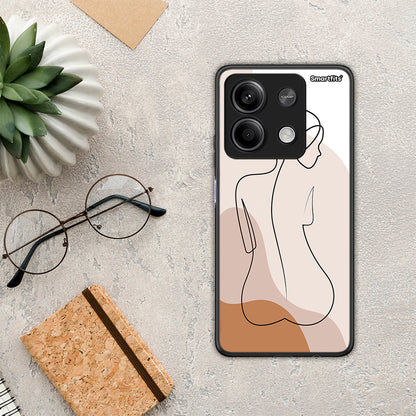 LineArt Woman - Xiaomi Redmi Note 13 5G θήκη