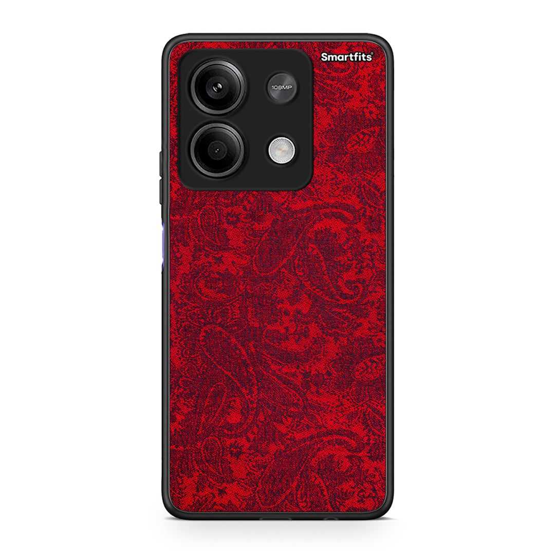 Xiaomi Redmi Note 13 5G Paisley Cashmere θήκη από τη Smartfits με σχέδιο στο πίσω μέρος και μαύρο περίβλημα | Smartphone case with colorful back and black bezels by Smartfits