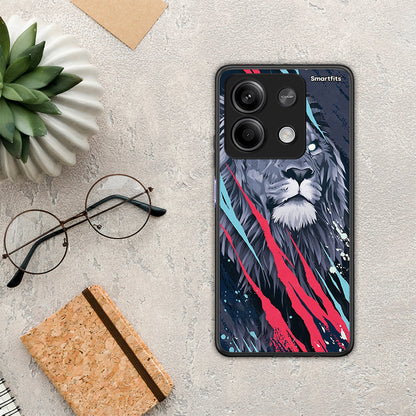 PopArt Lion Designer - Xiaomi Redmi Note 13 5G θήκη
