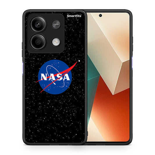 Θήκη Xiaomi Redmi Note 13 5G NASA PopArt από τη Smartfits με σχέδιο στο πίσω μέρος και μαύρο περίβλημα | Xiaomi Redmi Note 13 5G NASA PopArt case with colorful back and black bezels