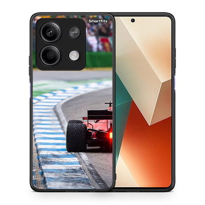 Θήκη Xiaomi Redmi Note 13 5G Racing Vibes από τη Smartfits με σχέδιο στο πίσω μέρος και μαύρο περίβλημα | Xiaomi Redmi Note 13 5G Racing Vibes case with colorful back and black bezels