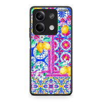 Thumbnail for Xiaomi Redmi Note 13 5G Retro Spring θήκη από τη Smartfits με σχέδιο στο πίσω μέρος και μαύρο περίβλημα | Smartphone case with colorful back and black bezels by Smartfits