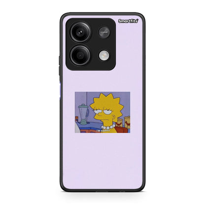 Xiaomi Redmi Note 13 5G So Happy θήκη από τη Smartfits με σχέδιο στο πίσω μέρος και μαύρο περίβλημα | Smartphone case with colorful back and black bezels by Smartfits