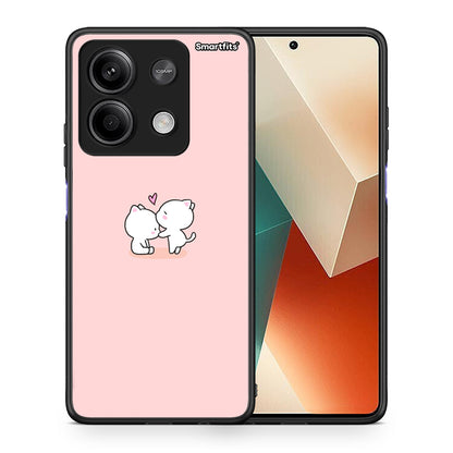 Θήκη Xiaomi Redmi Note 13 5G Love Valentine από τη Smartfits με σχέδιο στο πίσω μέρος και μαύρο περίβλημα | Xiaomi Redmi Note 13 5G Love Valentine case with colorful back and black bezels
