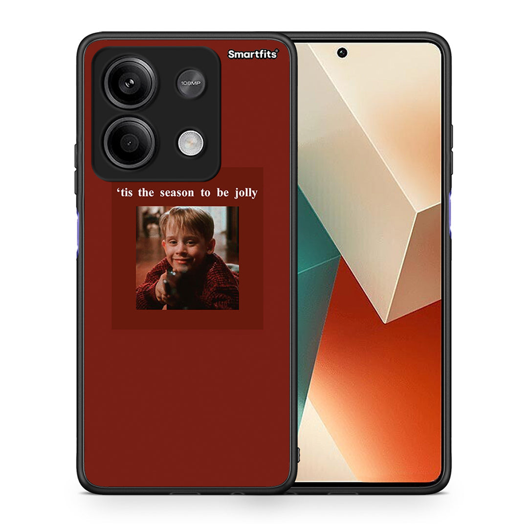 Θήκη Xiaomi Redmi Note 13 5G Xmas Ultimate Spirit από τη Smartfits με σχέδιο στο πίσω μέρος και μαύρο περίβλημα | Xiaomi Redmi Note 13 5G Xmas Ultimate Spirit case with colorful back and black bezels