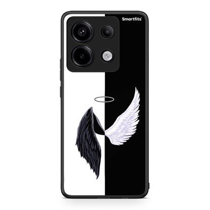 Xiaomi Redmi Note 13 Pro 5G Angels Demons θήκη από τη Smartfits με σχέδιο στο πίσω μέρος και μαύρο περίβλημα | Smartphone case with colorful back and black bezels by Smartfits