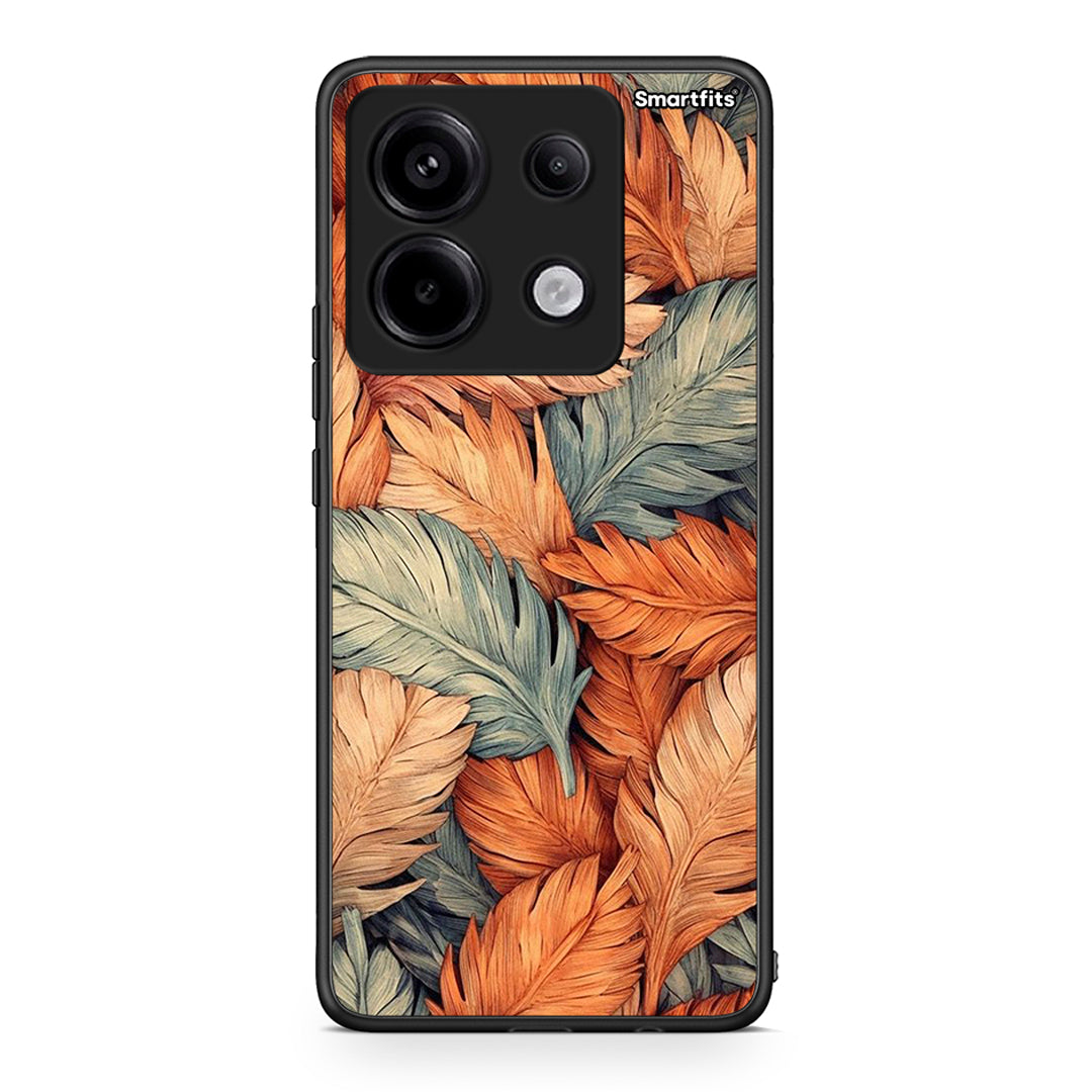 Xiaomi Redmi Note 13 Pro 5G Autumn Leaves Θήκη από τη Smartfits με σχέδιο στο πίσω μέρος και μαύρο περίβλημα | Smartphone case with colorful back and black bezels by Smartfits