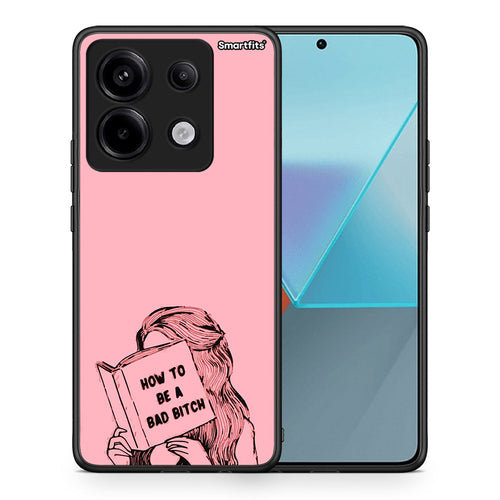 Θήκη Xiaomi Redmi Note 13 Pro 5G Bad Bitch από τη Smartfits με σχέδιο στο πίσω μέρος και μαύρο περίβλημα | Xiaomi Redmi Note 13 Pro 5G Bad Bitch case with colorful back and black bezels