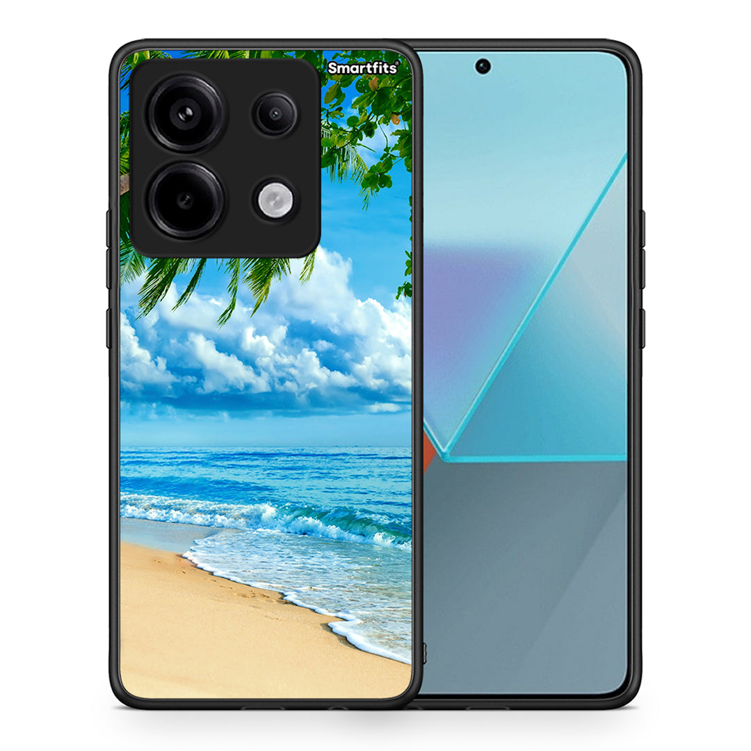 Θήκη Xiaomi Redmi Note 13 Pro 5G Beautiful Beach από τη Smartfits με σχέδιο στο πίσω μέρος και μαύρο περίβλημα | Xiaomi Redmi Note 13 Pro 5G Beautiful Beach case with colorful back and black bezels
