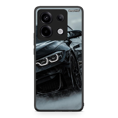 Xiaomi Redmi Note 13 Pro 5G Black BMW θήκη από τη Smartfits με σχέδιο στο πίσω μέρος και μαύρο περίβλημα | Smartphone case with colorful back and black bezels by Smartfits