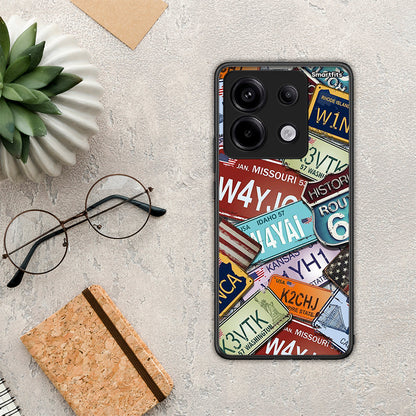 Car Plates - Xiaomi Redmi Note 13 Pro 5G θήκη
