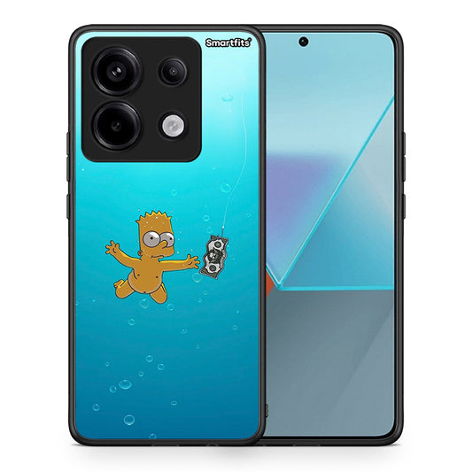 Θήκη Xiaomi Redmi Note 13 Pro 5G Chasing Money από τη Smartfits με σχέδιο στο πίσω μέρος και μαύρο περίβλημα | Xiaomi Redmi Note 13 Pro 5G Chasing Money case with colorful back and black bezels