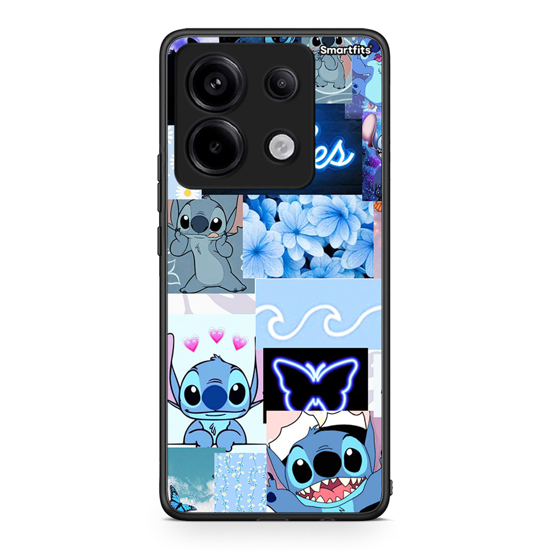 Xiaomi Redmi Note 13 Pro 5G Collage Good Vibes Θήκη Αγίου Βαλεντίνου από τη Smartfits με σχέδιο στο πίσω μέρος και μαύρο περίβλημα | Smartphone case with colorful back and black bezels by Smartfits