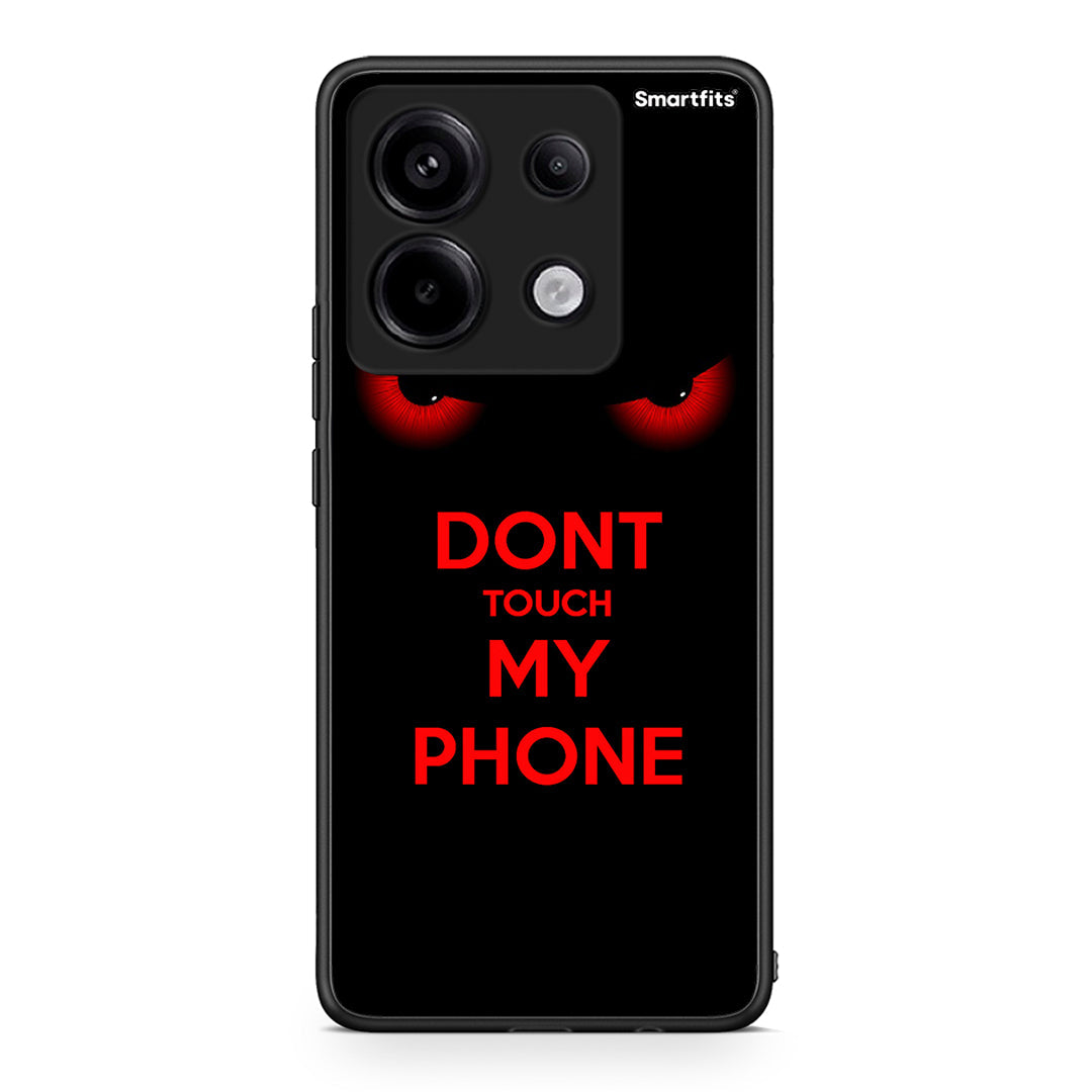 Xiaomi Redmi Note 13 Pro 5G Touch My Phone Θήκη από τη Smartfits με σχέδιο στο πίσω μέρος και μαύρο περίβλημα | Smartphone case with colorful back and black bezels by Smartfits