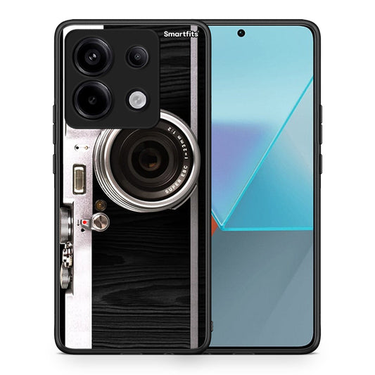 Θήκη Xiaomi Redmi Note 13 Pro 5G Emily In Paris από τη Smartfits με σχέδιο στο πίσω μέρος και μαύρο περίβλημα | Xiaomi Redmi Note 13 Pro 5G Emily In Paris case with colorful back and black bezels