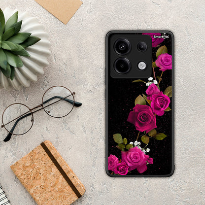 Flower Red Roses - Xiaomi Redmi Note 13 Pro 5G θήκη