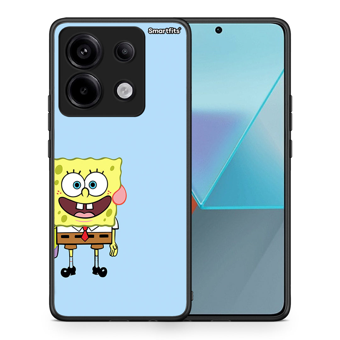 Θήκη Xiaomi Redmi Note 13 Pro 5G Friends Bob από τη Smartfits με σχέδιο στο πίσω μέρος και μαύρο περίβλημα | Xiaomi Redmi Note 13 Pro 5G Friends Bob case with colorful back and black bezels