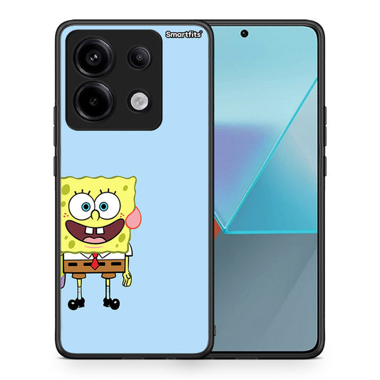 Θήκη Xiaomi Redmi Note 13 Pro 5G Friends Bob από τη Smartfits με σχέδιο στο πίσω μέρος και μαύρο περίβλημα | Xiaomi Redmi Note 13 Pro 5G Friends Bob case with colorful back and black bezels
