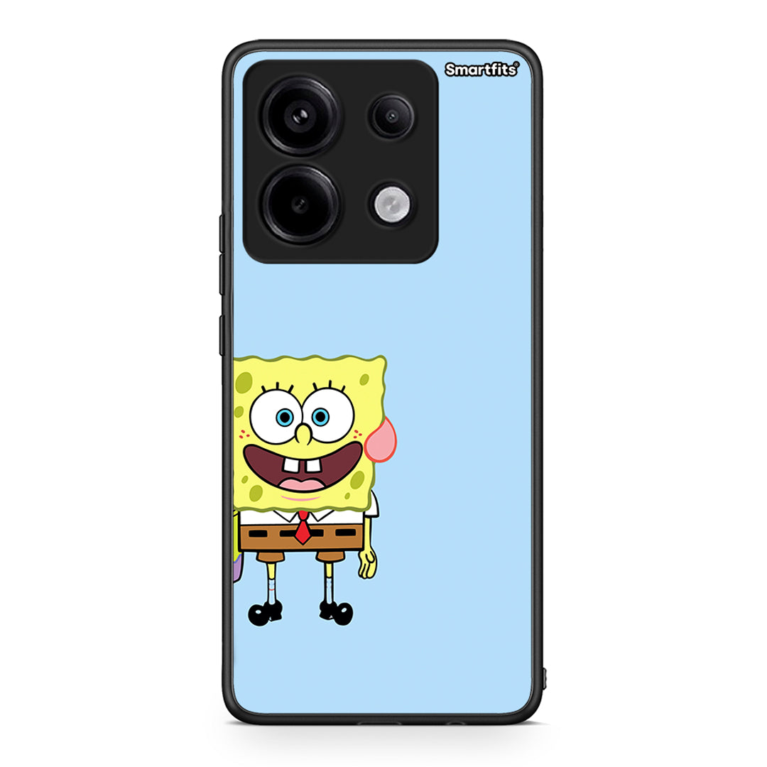 Xiaomi Redmi Note 13 Pro 5G Friends Bob θήκη από τη Smartfits με σχέδιο στο πίσω μέρος και μαύρο περίβλημα | Smartphone case with colorful back and black bezels by Smartfits