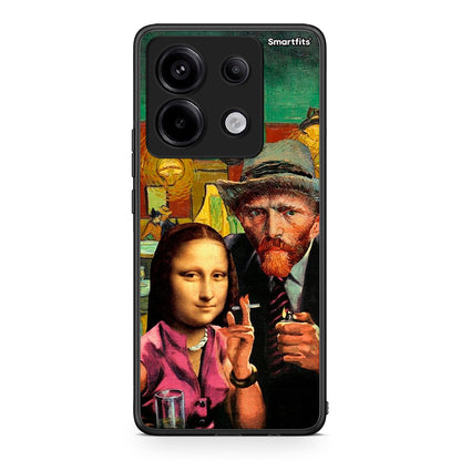 Xiaomi Redmi Note 13 Pro 5G Funny Art θήκη από τη Smartfits με σχέδιο στο πίσω μέρος και μαύρο περίβλημα | Smartphone case with colorful back and black bezels by Smartfits