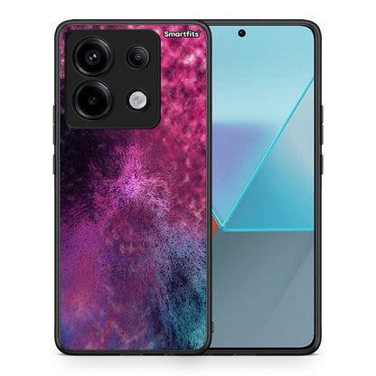 Θήκη Xiaomi Redmi Note 13 Pro 5G Aurora Galaxy από τη Smartfits με σχέδιο στο πίσω μέρος και μαύρο περίβλημα | Xiaomi Redmi Note 13 Pro 5G Aurora Galaxy case with colorful back and black bezels