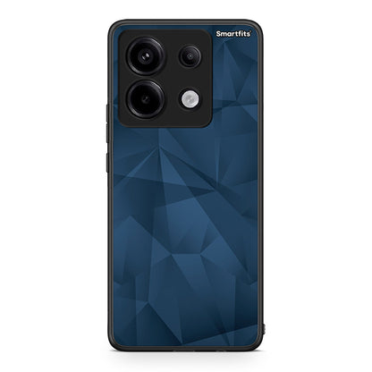 39 - Xiaomi Redmi Note 13 Pro 5G Blue Abstract Geometric case, cover, bumper