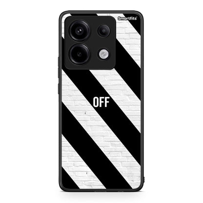Xiaomi Redmi Note 13 Pro 5G Get Off θήκη από τη Smartfits με σχέδιο στο πίσω μέρος και μαύρο περίβλημα | Smartphone case with colorful back and black bezels by Smartfits