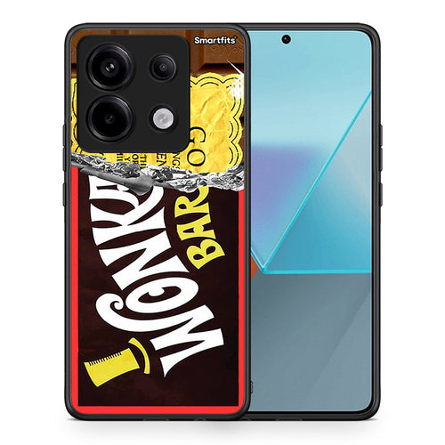 Θήκη Xiaomi Redmi Note 13 Pro 5G Golden Ticket από τη Smartfits με σχέδιο στο πίσω μέρος και μαύρο περίβλημα | Xiaomi Redmi Note 13 Pro 5G Golden Ticket case with colorful back and black bezels