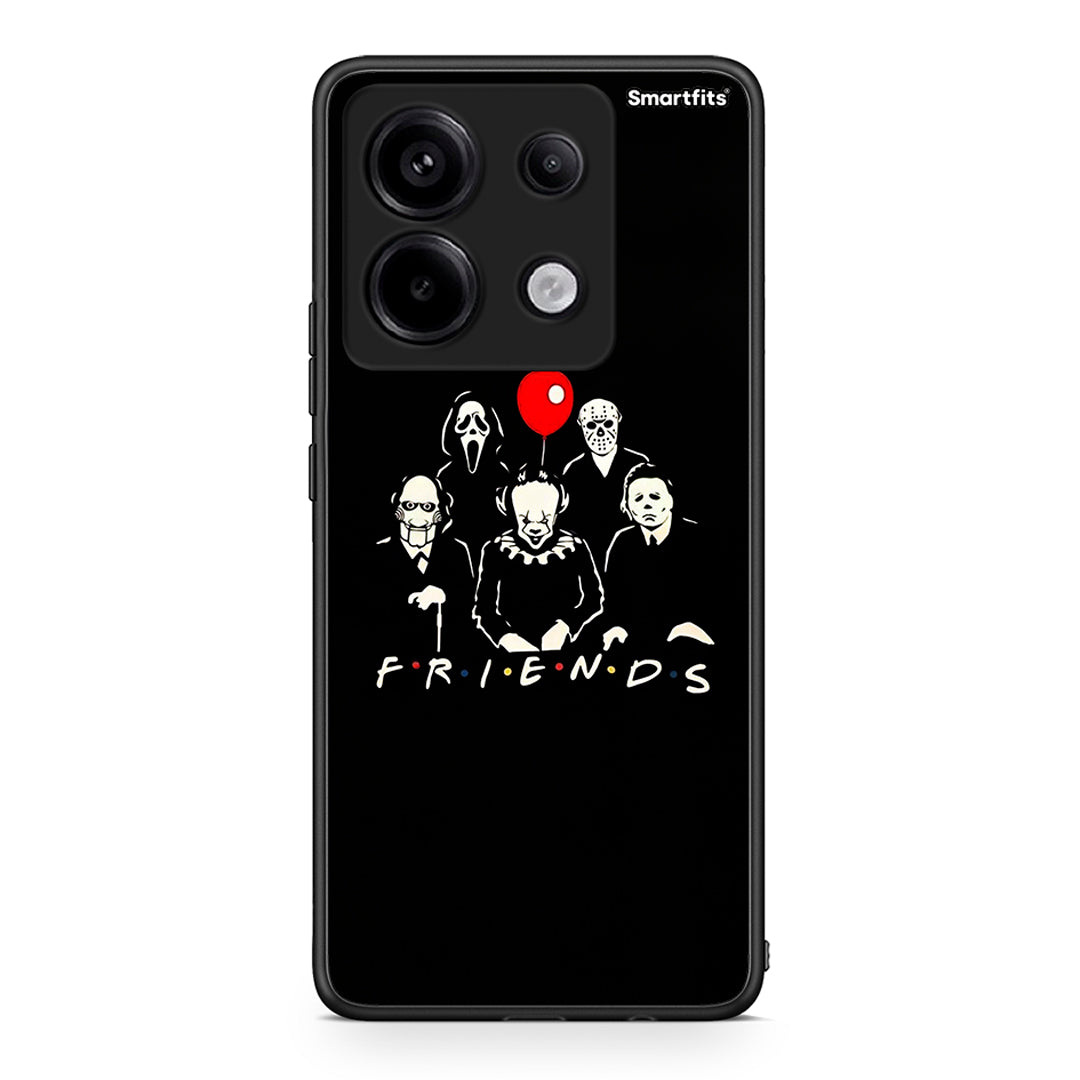 Xiaomi Redmi Note 13 Pro 5G Halloween Friends Θήκη από τη Smartfits με σχέδιο στο πίσω μέρος και μαύρο περίβλημα | Smartphone case with colorful back and black bezels by Smartfits