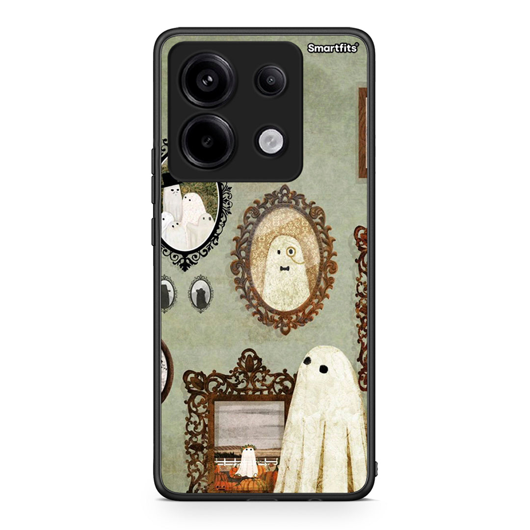 Xiaomi Redmi Note 13 Pro 5G Halloween Ghost Season Θήκη από τη Smartfits με σχέδιο στο πίσω μέρος και μαύρο περίβλημα | Smartphone case with colorful back and black bezels by Smartfits