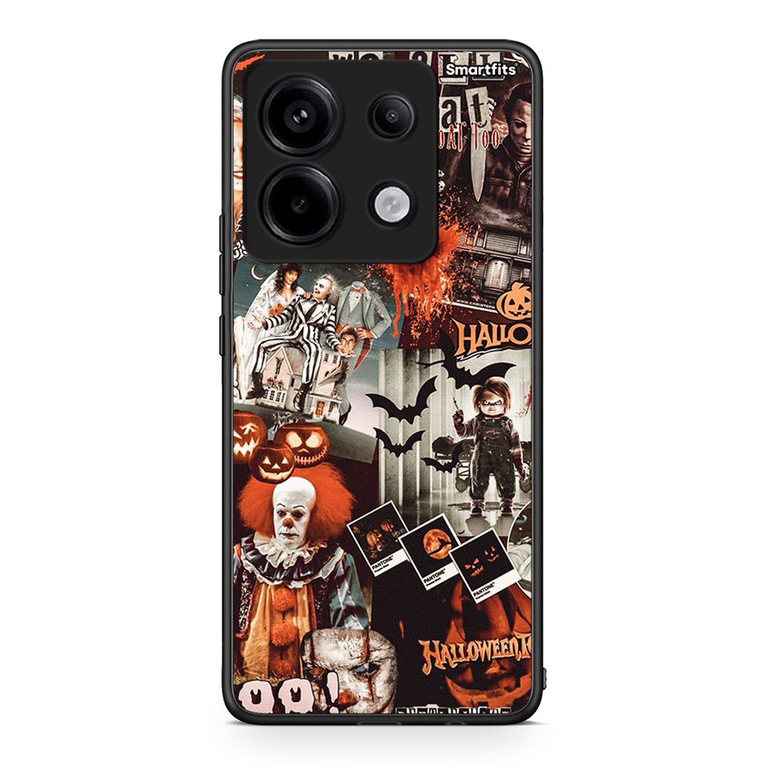 Xiaomi Redmi Note 13 Pro 5G Halloween Spooky Season Θήκη από τη Smartfits με σχέδιο στο πίσω μέρος και μαύρο περίβλημα | Smartphone case with colorful back and black bezels by Smartfits