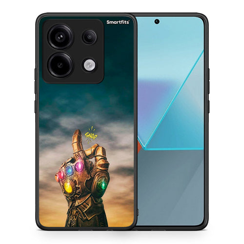 Θήκη Xiaomi Redmi Note 13 Pro 5G Infinity Snap από τη Smartfits με σχέδιο στο πίσω μέρος και μαύρο περίβλημα | Xiaomi Redmi Note 13 Pro 5G Infinity Snap case with colorful back and black bezels
