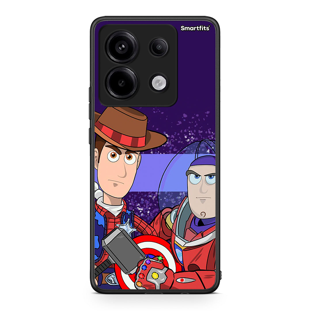 Xiaomi Redmi Note 13 Pro 5G Infinity Story θήκη από τη Smartfits με σχέδιο στο πίσω μέρος και μαύρο περίβλημα | Smartphone case with colorful back and black bezels by Smartfits