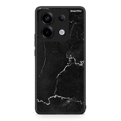 Xiaomi Redmi Note 13 Pro 5G Marble Black θήκη από τη Smartfits με σχέδιο στο πίσω μέρος και μαύρο περίβλημα | Smartphone case with colorful back and black bezels by Smartfits