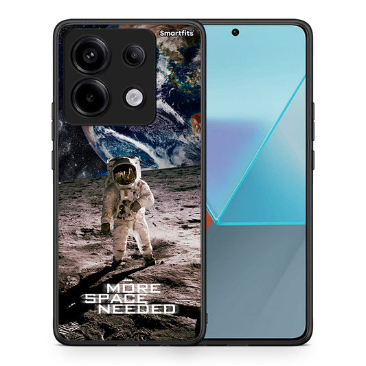 Θήκη Xiaomi Redmi Note 13 Pro 5G More Space από τη Smartfits με σχέδιο στο πίσω μέρος και μαύρο περίβλημα | Xiaomi Redmi Note 13 Pro 5G More Space case with colorful back and black bezels