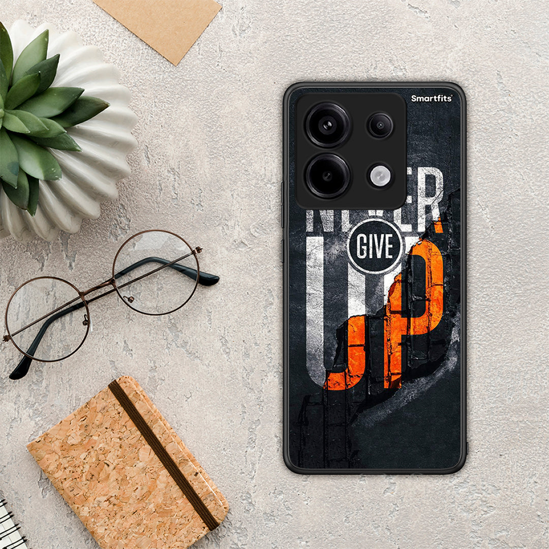 Never Give Up - Xiaomi Redmi Note 13 Pro 5G θήκη