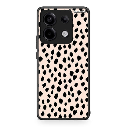 Xiaomi Redmi Note 13 Pro 5G New Polka Dots θήκη από τη Smartfits με σχέδιο στο πίσω μέρος και μαύρο περίβλημα | Smartphone case with colorful back and black bezels by Smartfits