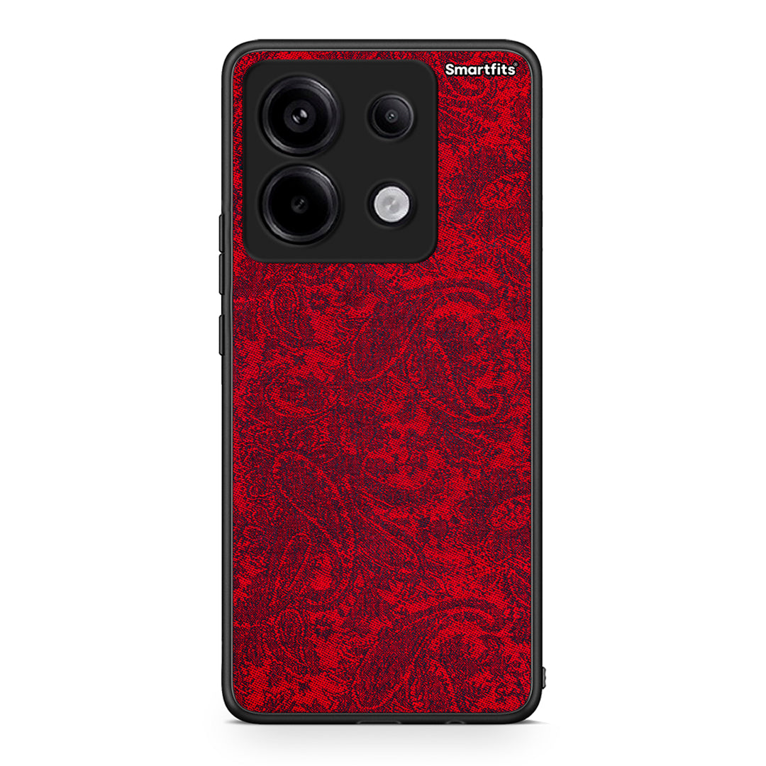 Xiaomi Redmi Note 13 Pro 5G Paisley Cashmere θήκη από τη Smartfits με σχέδιο στο πίσω μέρος και μαύρο περίβλημα | Smartphone case with colorful back and black bezels by Smartfits