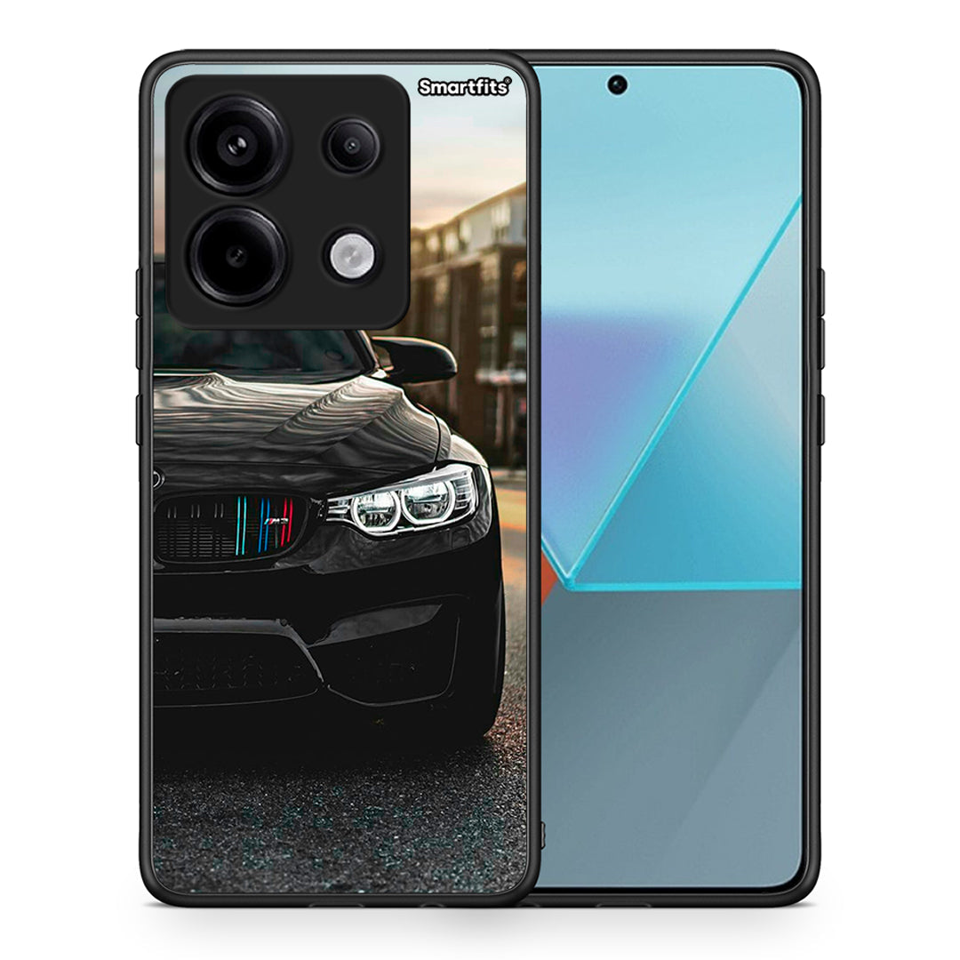 Θήκη Xiaomi Redmi Note 13 Pro 5G M3 Racing από τη Smartfits με σχέδιο στο πίσω μέρος και μαύρο περίβλημα | Xiaomi Redmi Note 13 Pro 5G M3 Racing case with colorful back and black bezels