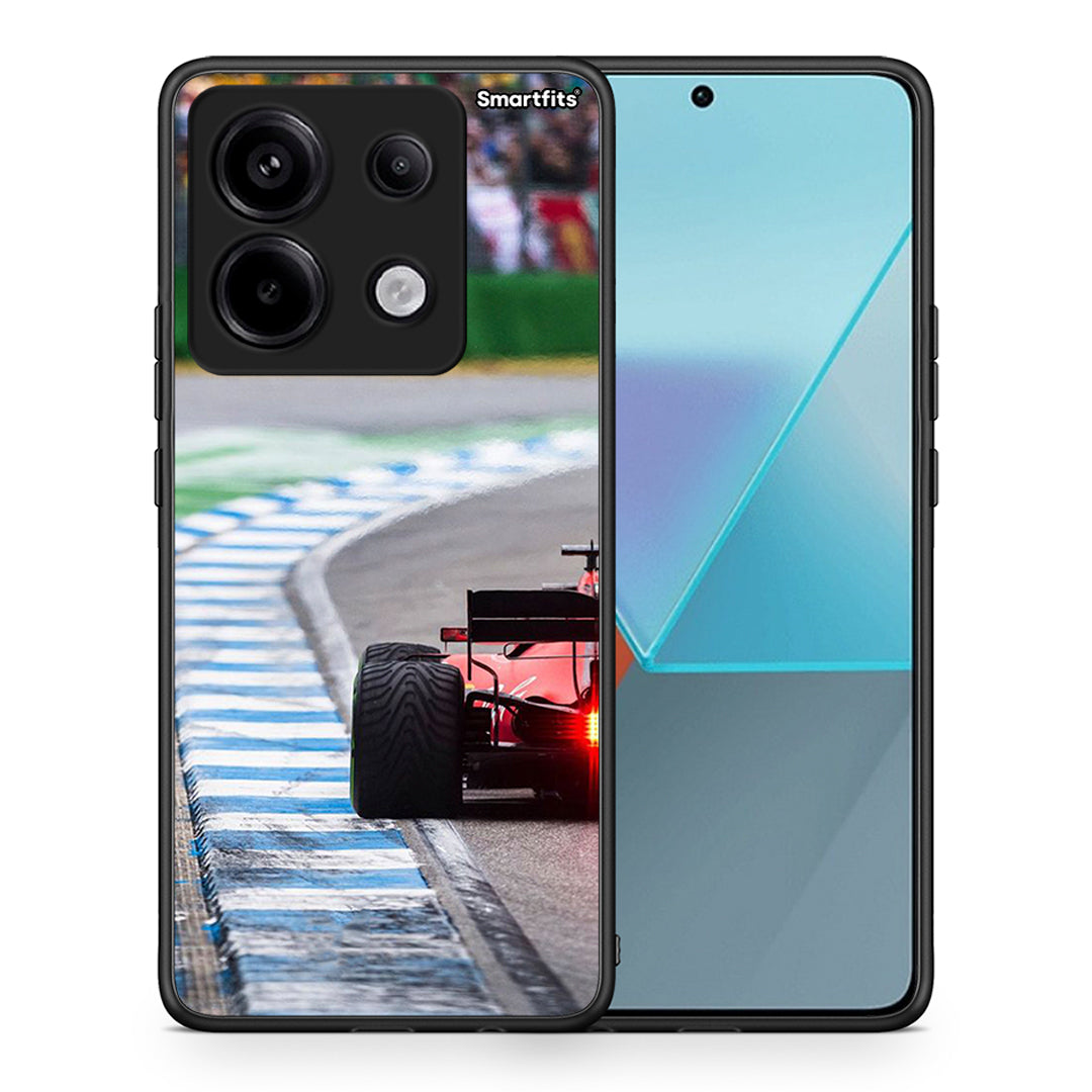 Θήκη Xiaomi Redmi Note 13 Pro 5G Racing Vibes από τη Smartfits με σχέδιο στο πίσω μέρος και μαύρο περίβλημα | Xiaomi Redmi Note 13 Pro 5G Racing Vibes case with colorful back and black bezels