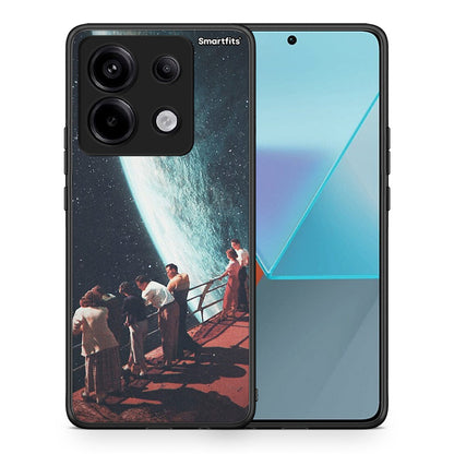 Θήκη Xiaomi Redmi Note 13 Pro 5G Surreal View από τη Smartfits με σχέδιο στο πίσω μέρος και μαύρο περίβλημα | Xiaomi Redmi Note 13 Pro 5G Surreal View case with colorful back and black bezels