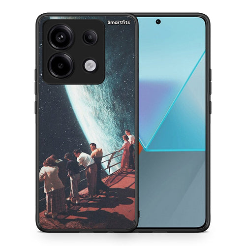 Θήκη Xiaomi Redmi Note 13 Pro 5G Surreal View από τη Smartfits με σχέδιο στο πίσω μέρος και μαύρο περίβλημα | Xiaomi Redmi Note 13 Pro 5G Surreal View case with colorful back and black bezels
