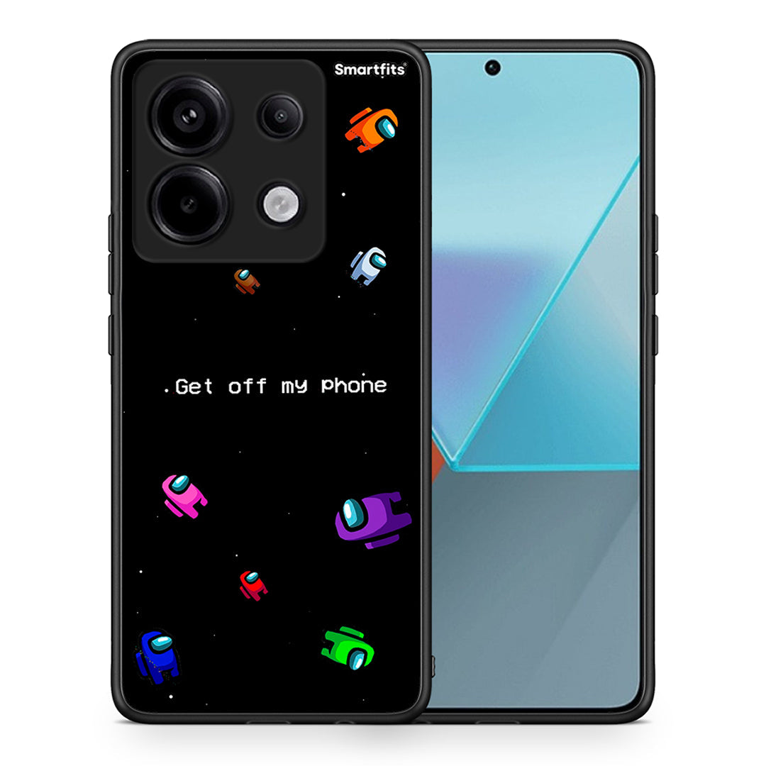 Θήκη Xiaomi Redmi Note 13 Pro 5G AFK Text από τη Smartfits με σχέδιο στο πίσω μέρος και μαύρο περίβλημα | Xiaomi Redmi Note 13 Pro 5G AFK Text case with colorful back and black bezels