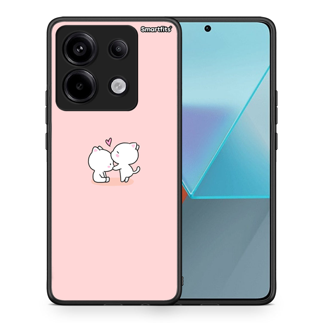 Θήκη Xiaomi Redmi Note 13 Pro 5G Love Valentine από τη Smartfits με σχέδιο στο πίσω μέρος και μαύρο περίβλημα | Xiaomi Redmi Note 13 Pro 5G Love Valentine case with colorful back and black bezels