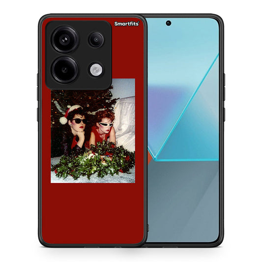 Θήκη Xiaomi Redmi Note 13 Pro 5G Waiting For Xmas από τη Smartfits με σχέδιο στο πίσω μέρος και μαύρο περίβλημα | Xiaomi Redmi Note 13 Pro 5G Waiting For Xmas case with colorful back and black bezels