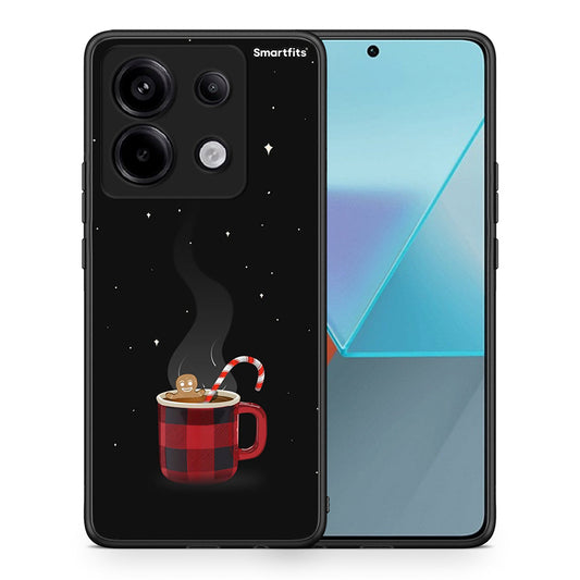 Θήκη Xiaomi Redmi Note 13 Pro 5G Xmas Bathing από τη Smartfits με σχέδιο στο πίσω μέρος και μαύρο περίβλημα | Xiaomi Redmi Note 13 Pro 5G Xmas Bathing case with colorful back and black bezels