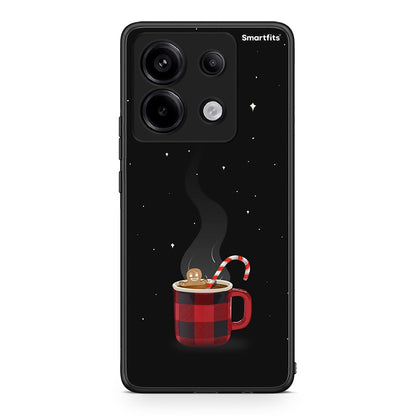 Xiaomi Redmi Note 13 Pro 5G Xmas Bathing θήκη από τη Smartfits με σχέδιο στο πίσω μέρος και μαύρο περίβλημα | Smartphone case with colorful back and black bezels by Smartfits