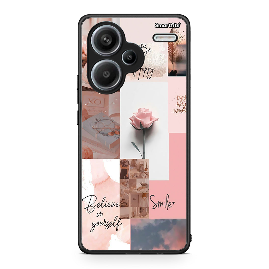 Xiaomi Redmi Note 13 Pro Plus 5G Aesthetic Collage θήκη από τη Smartfits με σχέδιο στο πίσω μέρος και μαύρο περίβλημα | Smartphone case with colorful back and black bezels by Smartfits