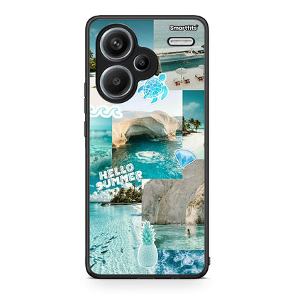 Xiaomi Redmi Note 13 Pro Plus 5G Aesthetic Summer Θήκη από τη Smartfits με σχέδιο στο πίσω μέρος και μαύρο περίβλημα | Smartphone case with colorful back and black bezels by Smartfits