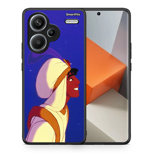 Θήκη Xiaomi Redmi Note 13 Pro Plus 5G Alladin And Jasmine Love 1 από τη Smartfits με σχέδιο στο πίσω μέρος και μαύρο περίβλημα | Xiaomi Redmi Note 13 Pro Plus 5G Alladin And Jasmine Love 1 case with colorful back and black bezels